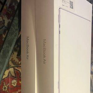 Apple MacBook Air Packaging - White and Silver Accents